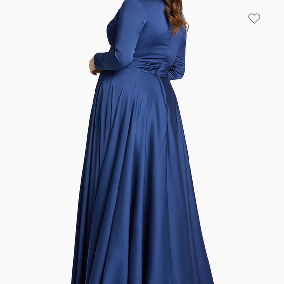 MAC DUGGAL SZ 20W LONG SLEEVE A-LINE SILHOUETTE DRESS NWT - Picture 2 of 3